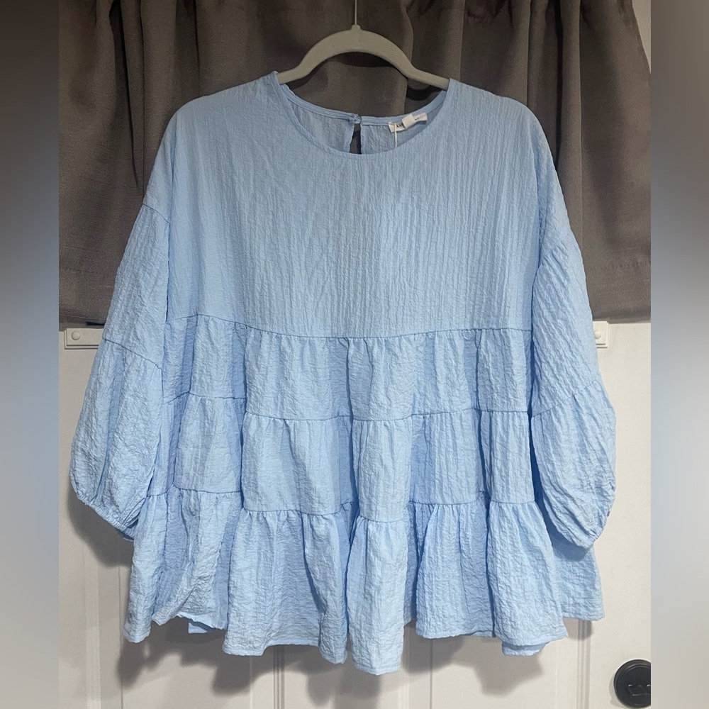 NWT Boutique Babydoll Top